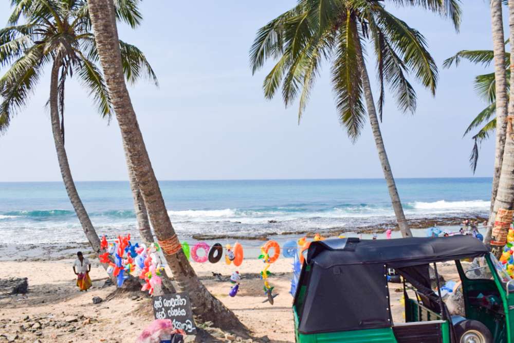 plage paradisiaque Sri Lanka